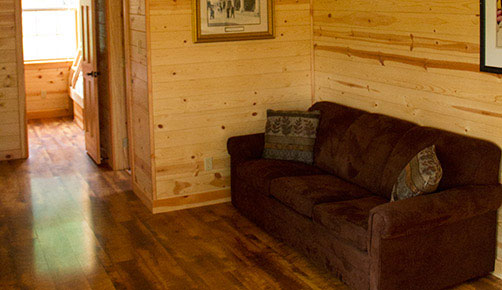 cabin living area
