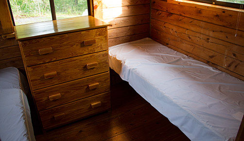 cabin bedroom